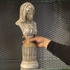 نمای تندیس پلی‌استری مریم مقدس در دست(راهنمای سایز)